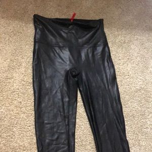 Spanx Faux leather leggings
